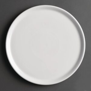 Royal Porcelain Classic White porselein pizzaborden 255mm (12 stuks)