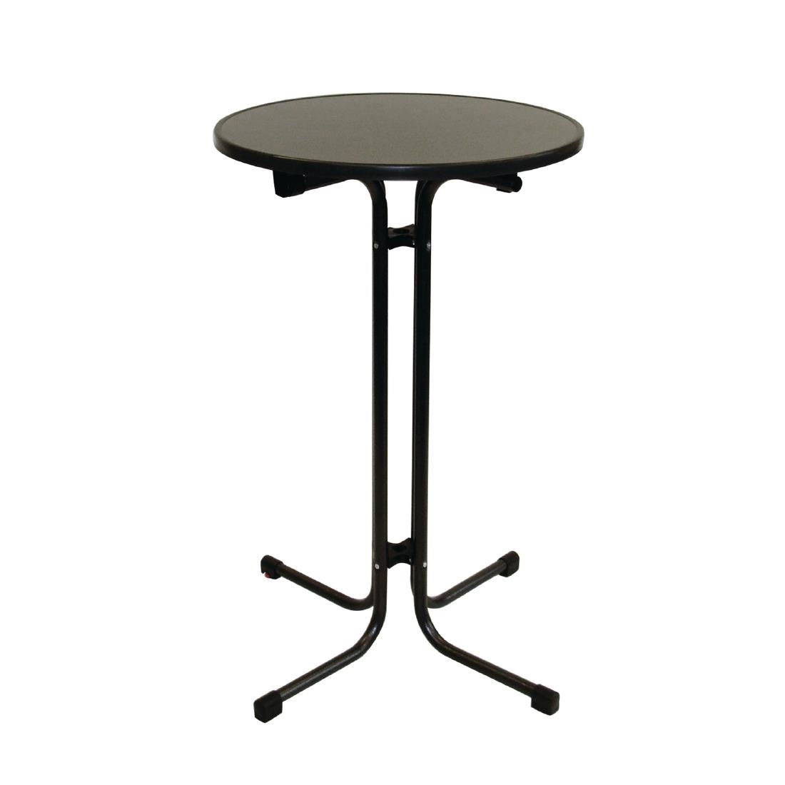Inklapbare Statafel Monaco grijs 80cm