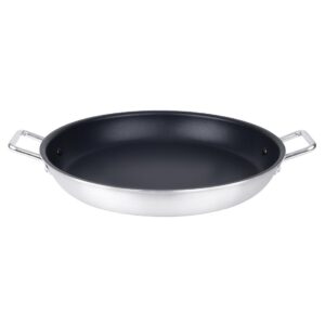 Vogue Aluminium Anti-aanbak Teflon Platinum Plus Paellapan 45cm
