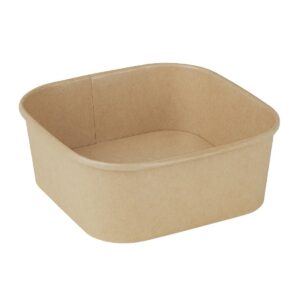 Fiesta Recycleerbare Vierkante Container Basissen 1200ml (300 stuks)