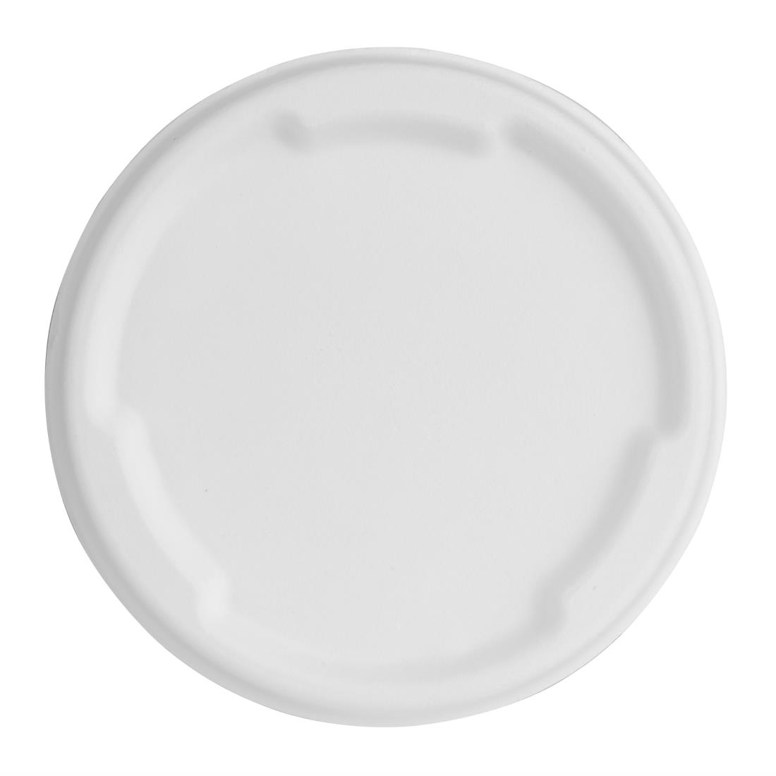 Fiesta Composteerbare Bagasse Deksels Voor 400/500ml Kom Basissen (50 stuks)