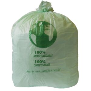 Jantex groen Composteerbare Vuilniszakken 90L (20 Stuks)
