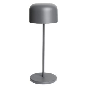 Olympia Siena Tafellamp Ronde Koepel Grijs 300mm