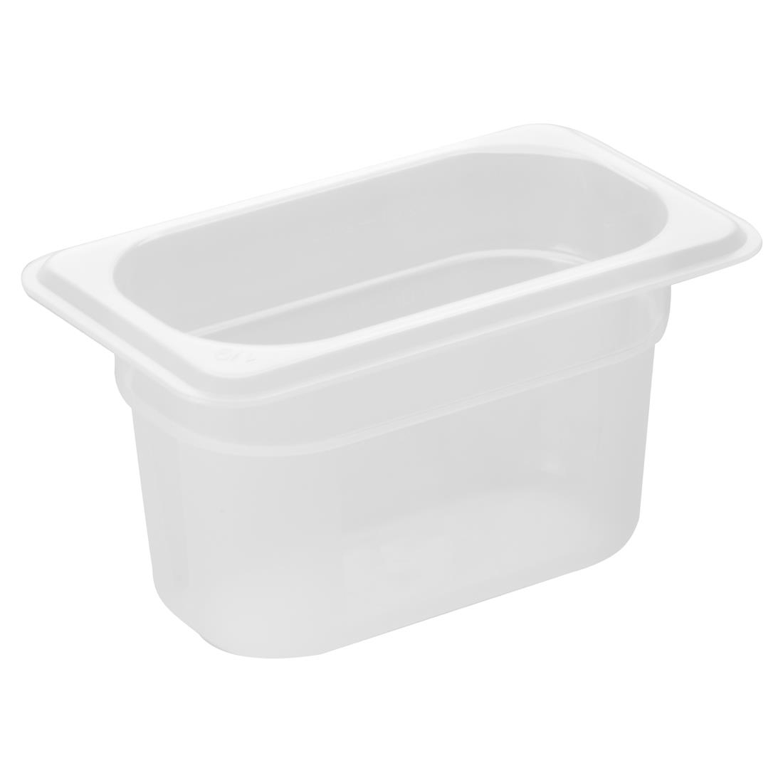 Nisbets Essentials polypropyleen 1/9 gastronormbak 100mm