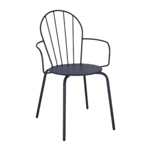 Bolero Adeline Armstoelen Leisteenblauw (4 stuks)