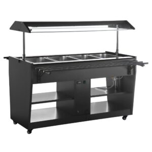 Buffalo Warmhoud Buffet Bar Zwart