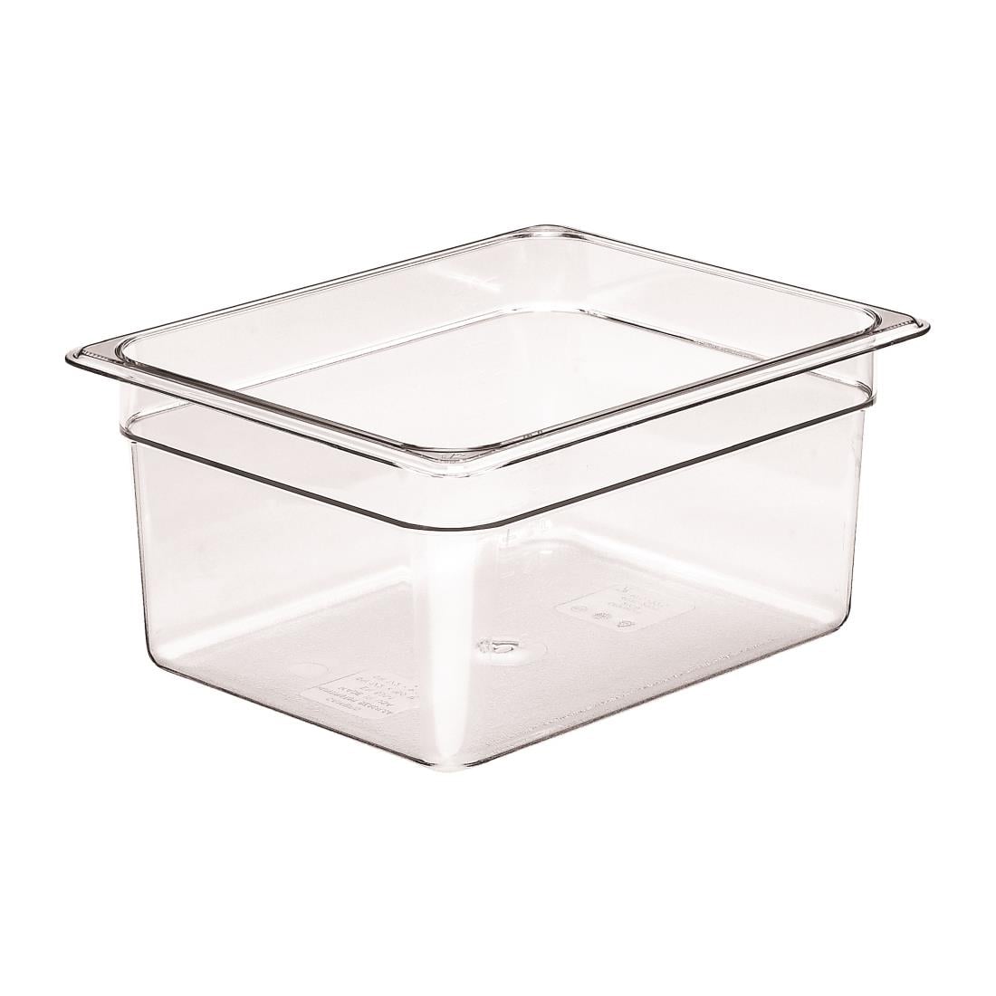 Cambro Camview polycarbonaat gastronormbak BPA vrije 150mm diep GN 1/2