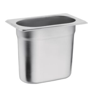 Vogue roestvrijstalen 1/9 gastronormbak 150 mm