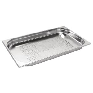 Vogue RVS geperforeerde 1/1 gastronormbak 40 mm