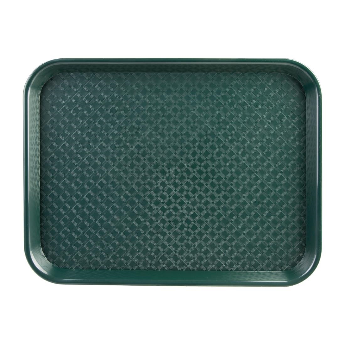 Olympia Kristallon polypropyleen dienblad groen 45 x 35cm