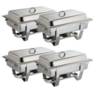 Olympia Milan chafing set 1/1 GN (4 stuks)