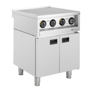 Buffalo 600-Serie 4-Zone Vrijstaande Inductiekookplaat 2X 3Kw