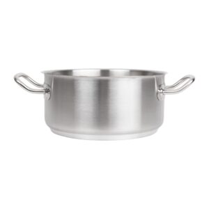 Vogue roestvrijstalen stoofpan 24 cm