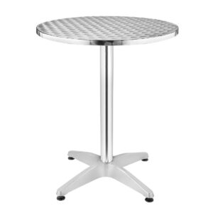 Bolero ronde RVS tafel 80cm