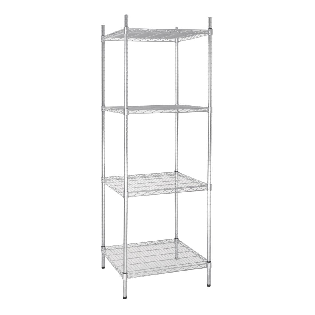 Vogue torenrek van draad met 4 etages 610x610mm