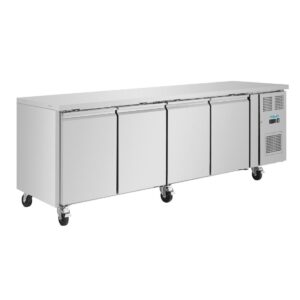 Polar U-serie vier deurs counter koelkast 553L
