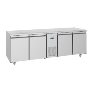 Polar U-serie energiezuinige 4 deurs vrieswerkbank 632L
