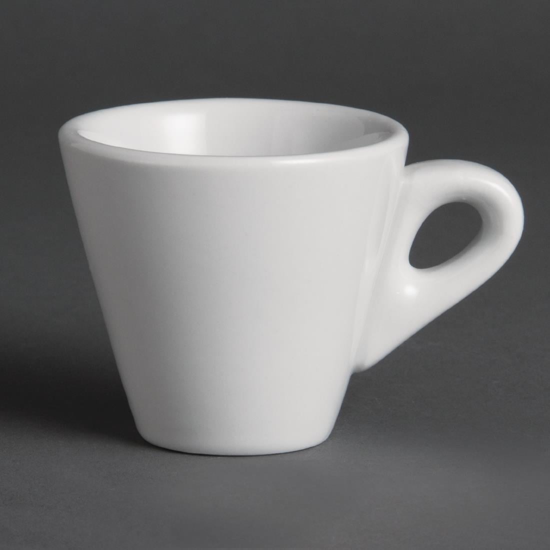 Olympia Whiteware conische espressokopjes 6cl (12 stuks)