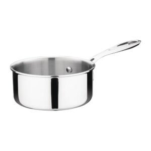 Vogue roestvrij staal & aluminium tri-wand sauspan 14cm