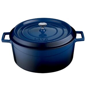 GIETIJZEREN BRAADPAN Ø32 BLAUW