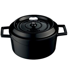 GIETIJZEREN BRAADPAN Ø32 ZWART