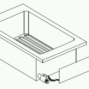 DROPIN EL FRITEUSE 1X10L 5,5KW