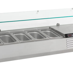 GEKOELDE OPZETVITRINE 1/4 GNx5
