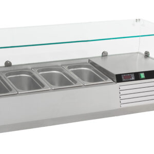 GEKOELDE OPZETVITRINE 1/3 GNx4