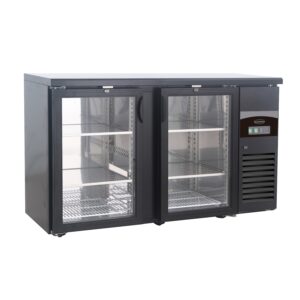 BARKOELER ZWART 2 GLASDEUREN