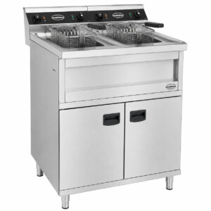 FRITEUSE STAAND 2X12L 2X6KW