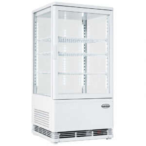KOELVITRINE 68L WIT