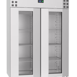 KOELKAST RVS GLASDEUR MONO BLO
