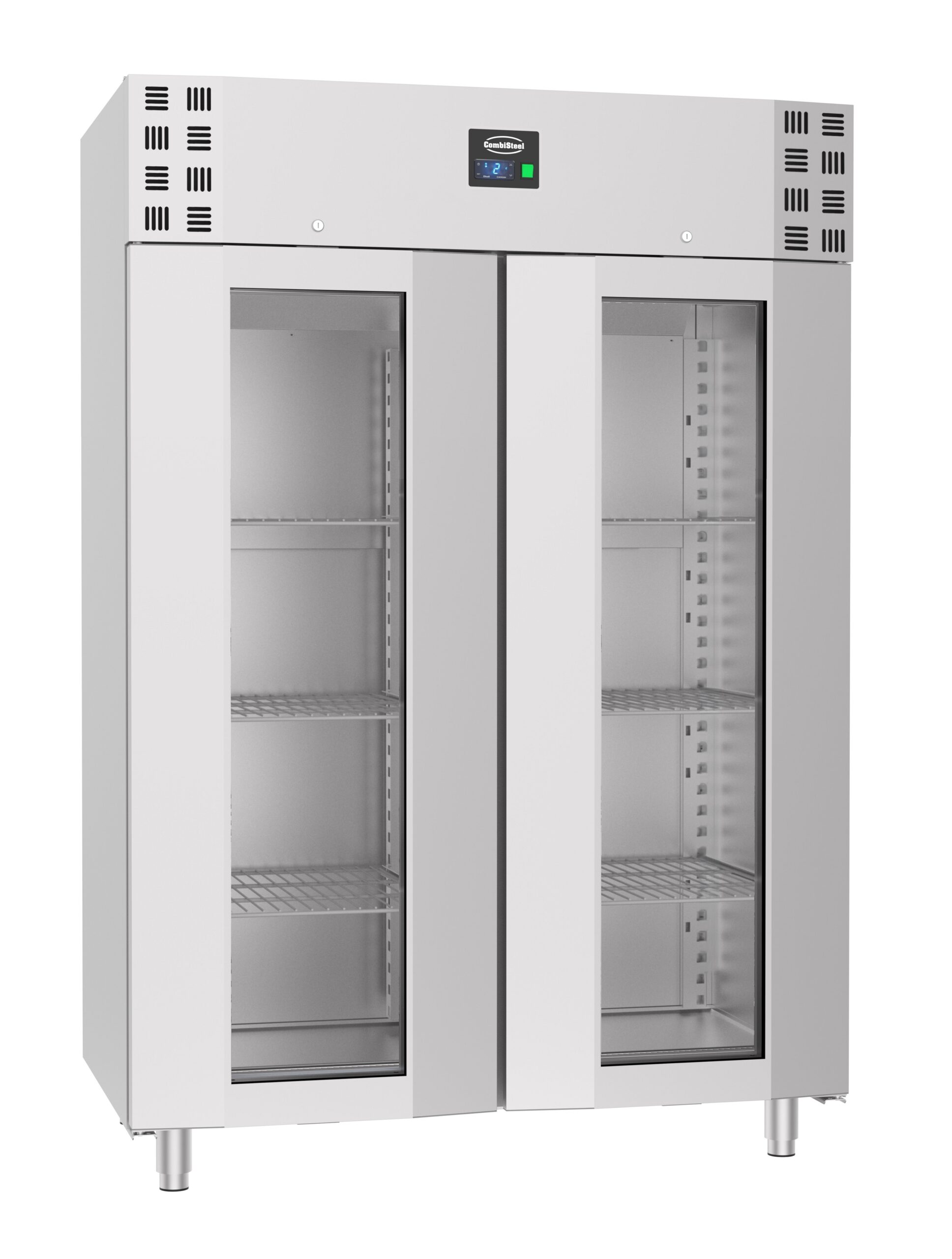 KOELKAST RVS GLASDEUR MONO BLO