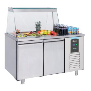 SALADETTE 2 DEURS 3x 1/1 GN PA