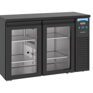 BARKOELER ZWART 2 GLASDEUREN