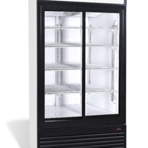 KOELKAST SCHUIF GLASDEUREN 750