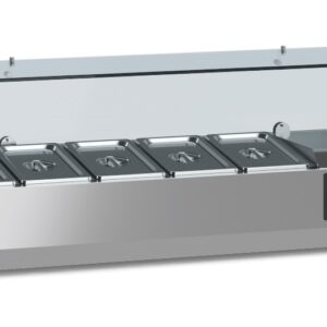 GEKOELDE OPZETVITRINE 1/4 GNx5