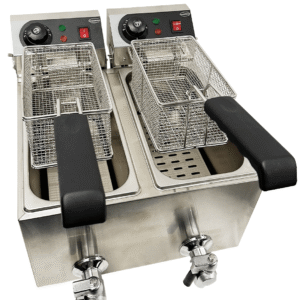 ELEK TAFELFRITEUSE 2X4 L