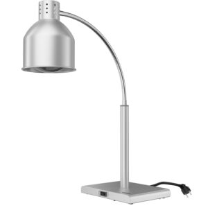 FLEXIBELE WARMHOUDLAMP ZILVER
