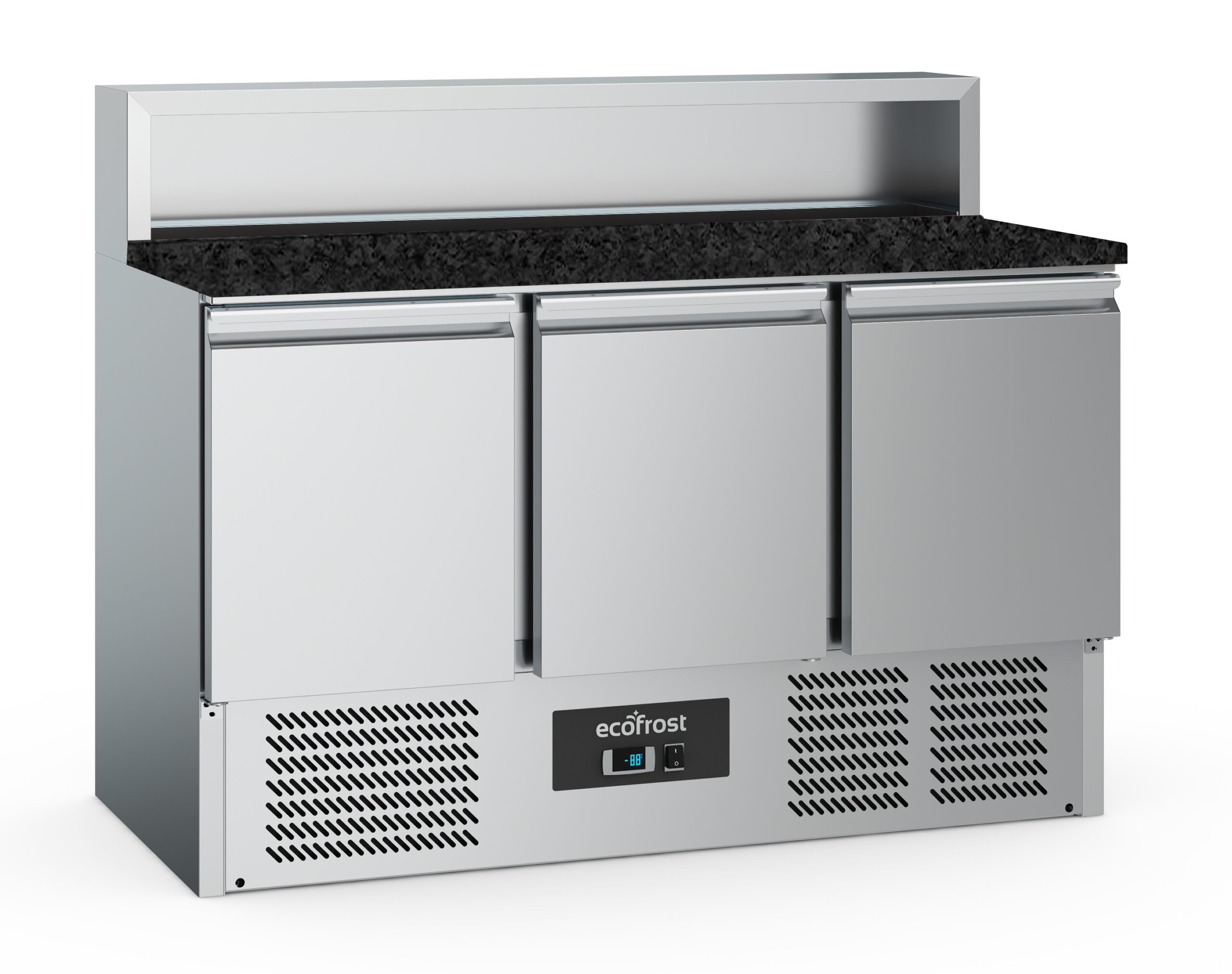 PIZZAWERKBANK 3D 8x1/6GN ZWART