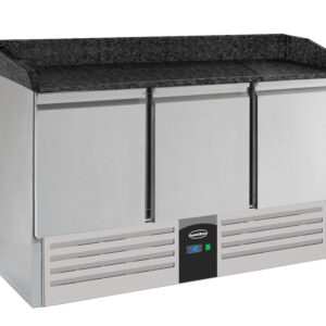 PIZZAWERKBANK 3 DRS ZWART