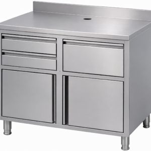 RVS KOFFIE WERKTAFEL 1250X600